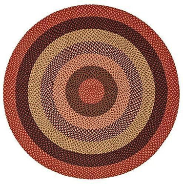 Lancaster Round Braided Rug 5' Park Designs - The Fox Decor